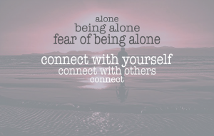 being alone