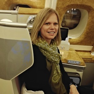 Kathy airplane seat